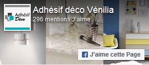 Aimer Adhésif Deco sur Facebook